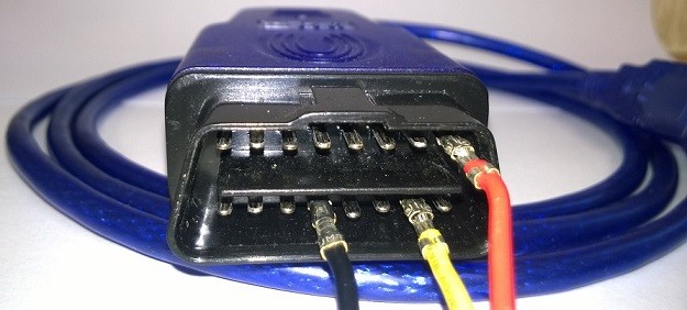 USB KKL подключение проводов мерседес