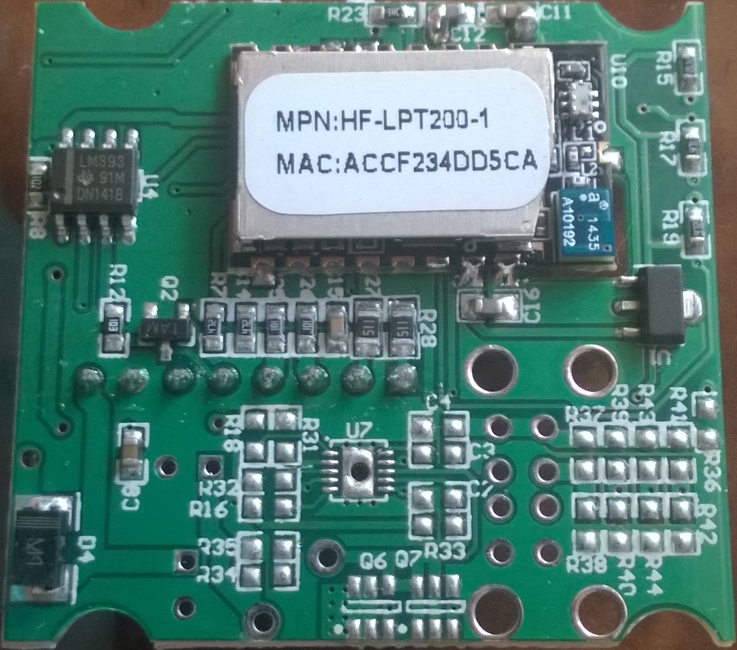 OBD2 ELM327 CAFU WIFI MAINBOARD PHOTO FOTO