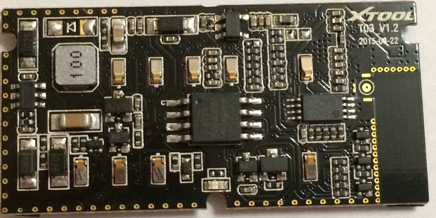 Xtool iOBD2mini PCB BOARD PHOTO FOTO