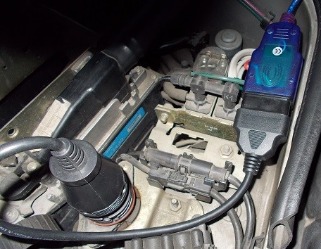 OBD2 16Pin Diagnose Adapter Verbindung 38Pin für Mercedes Benz W124 W140 S202 